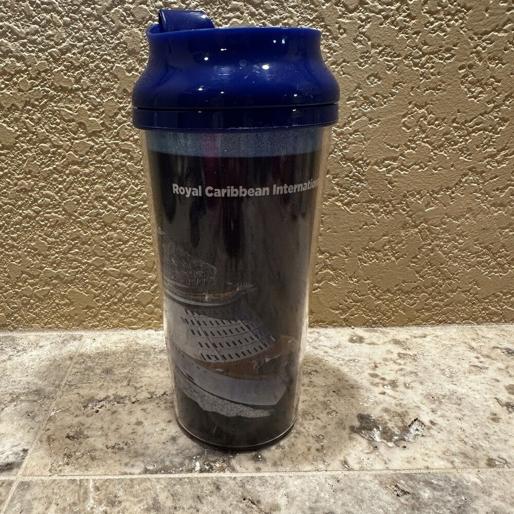 Royal Caribbean International Insulated Travel‎ Cruise Ship Mug Cup Closable Lid